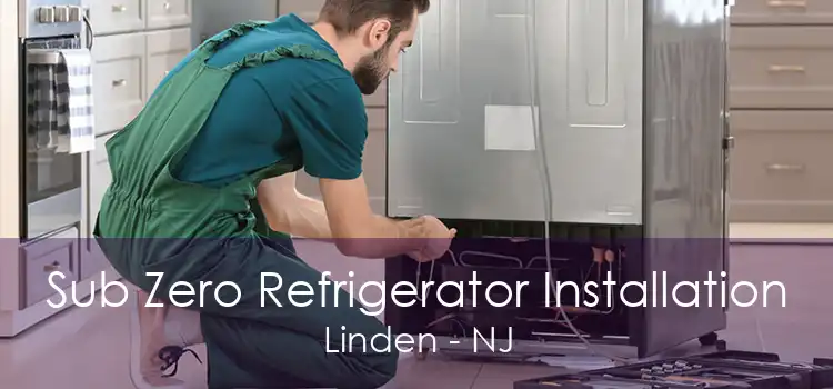 Sub Zero Refrigerator Installation Linden - NJ